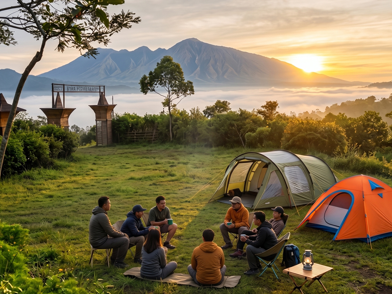 Pesona Bukit Nirwana Pujon: Spot Camping Estetik Keluarga di Malang