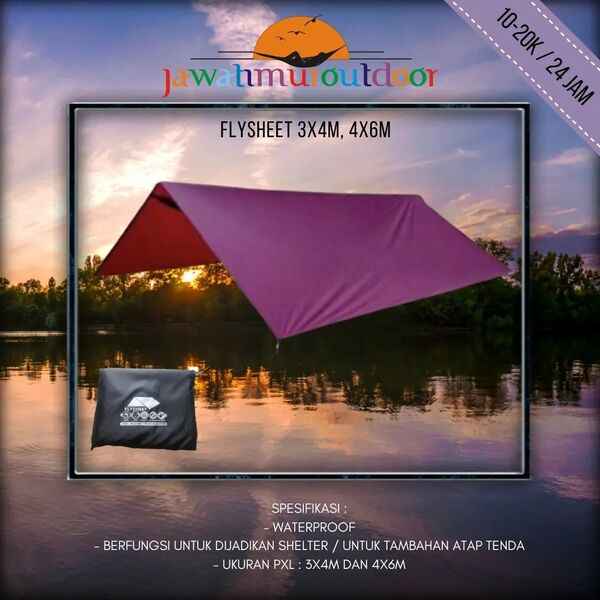Sewa Flysheet dan Perlengkapan Camping Berkualitas di Malang