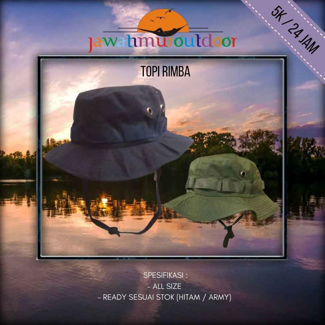 Sewa Topi Rimba dan Perlengkapan Camping Berkualitas di Malang