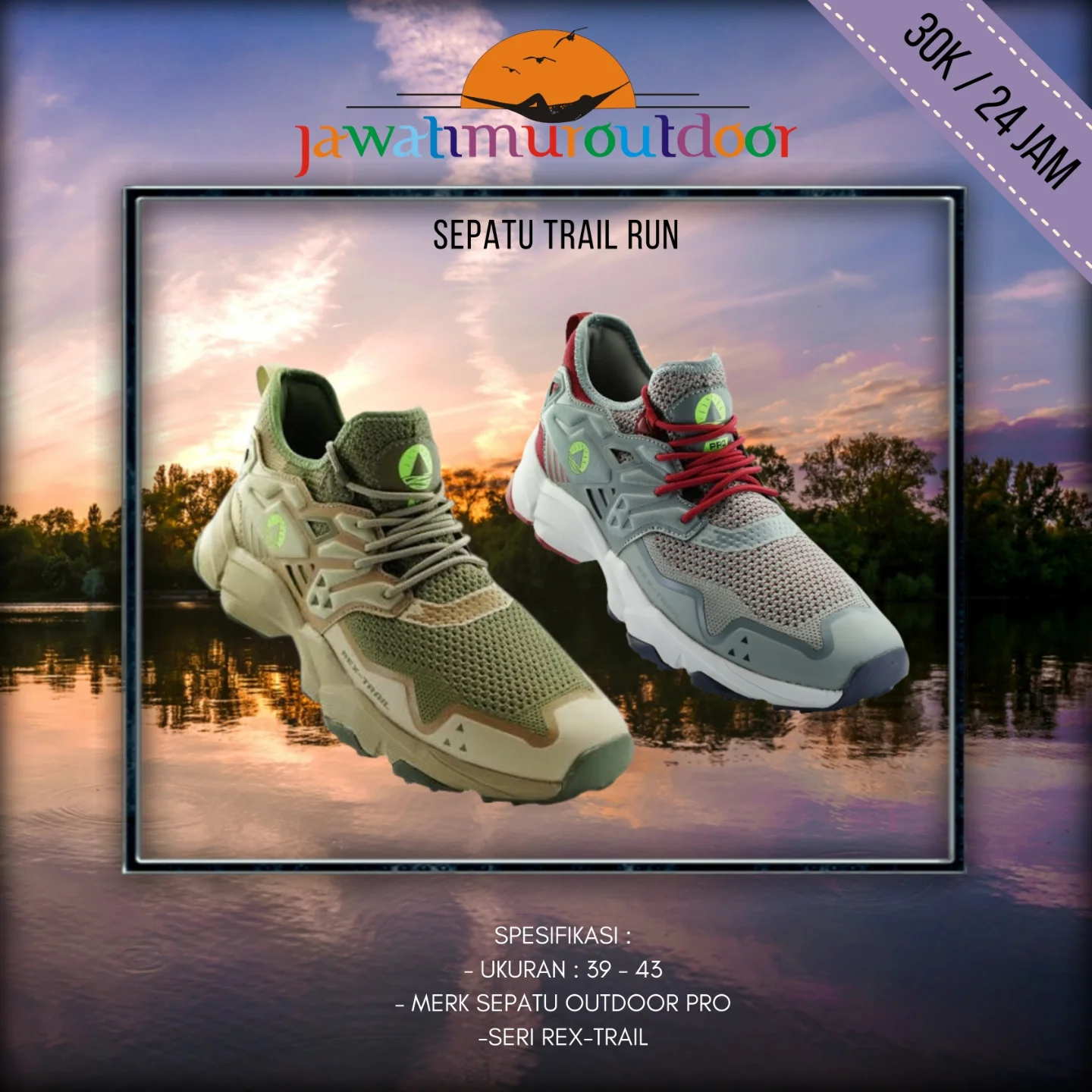 Sewa Sepatu Trail Run Malang Murah - Rental Alat Camping Lengkap dan Terdekat