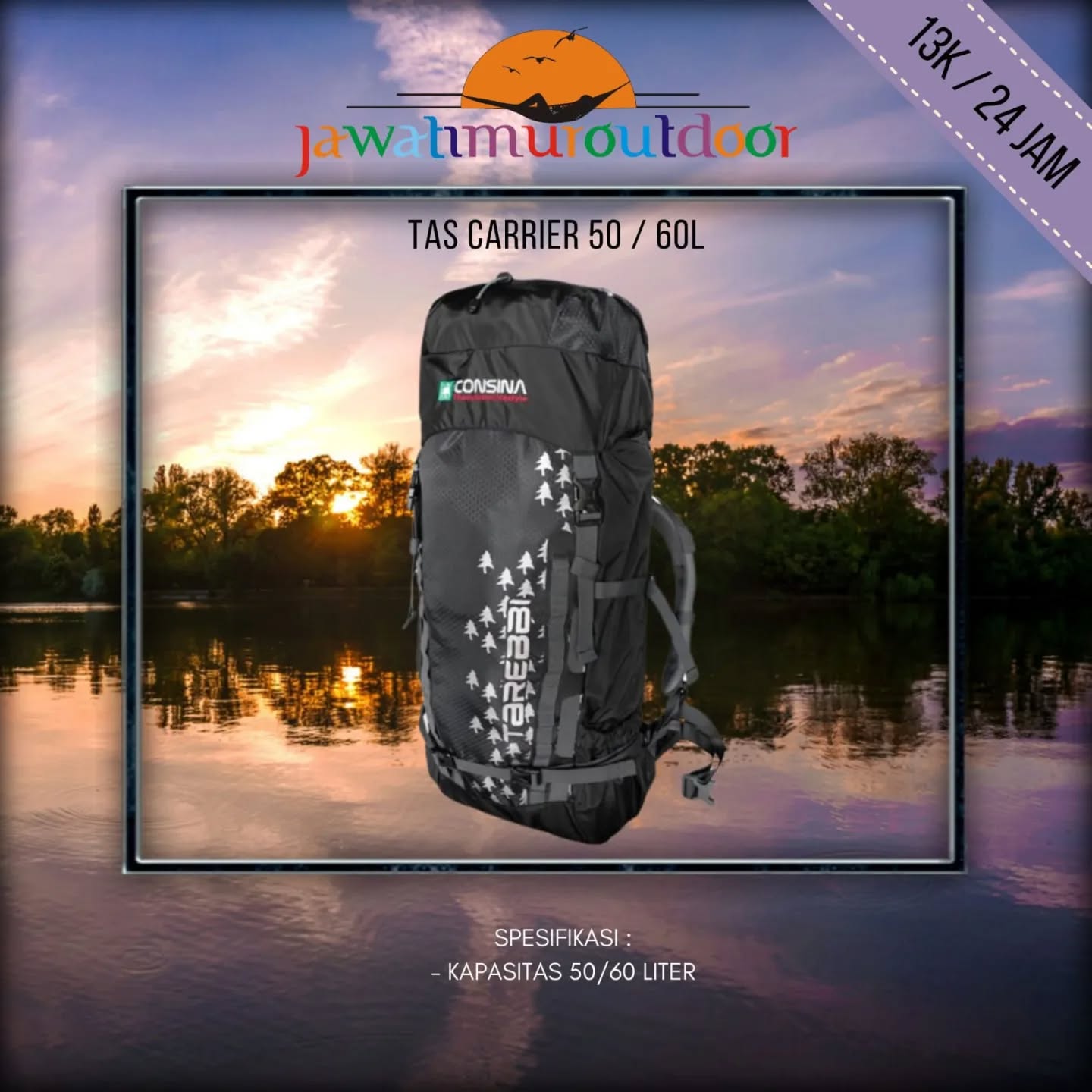 Sewa Tas Carrier 50/60 Liter & Rental Alat Camping Murah di Malang – Jawa Timur Outdoor