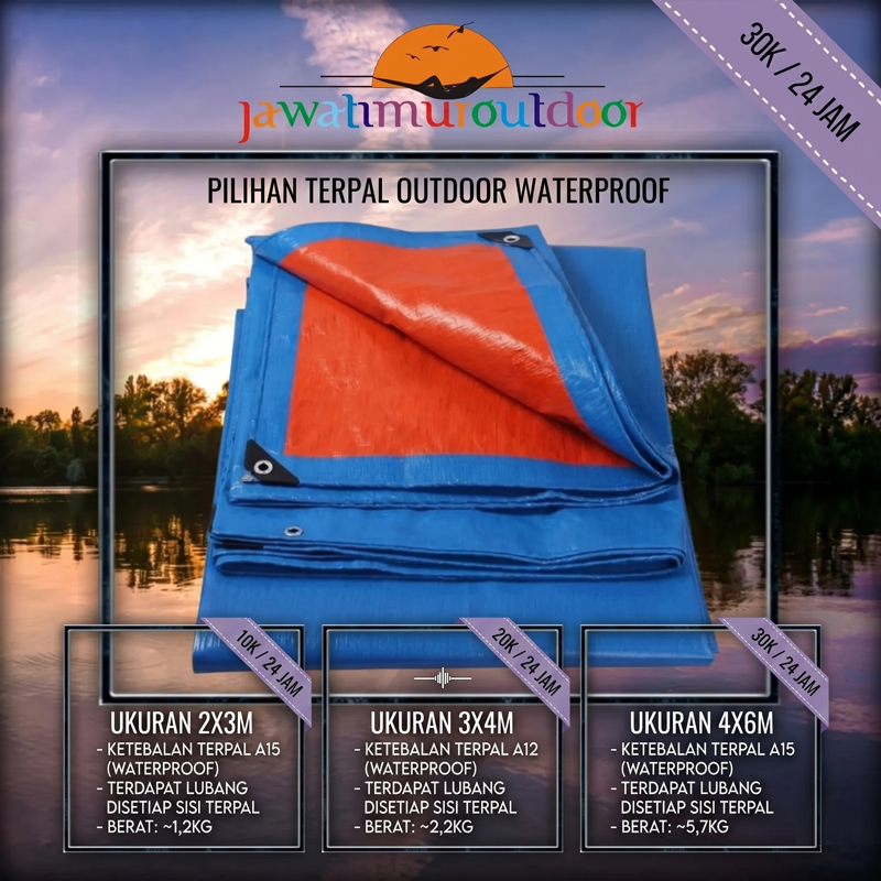 Sewa Terpal Camping Murah Malang – Rental Alat Camping Lengkap di Jawa Timur Outdoor