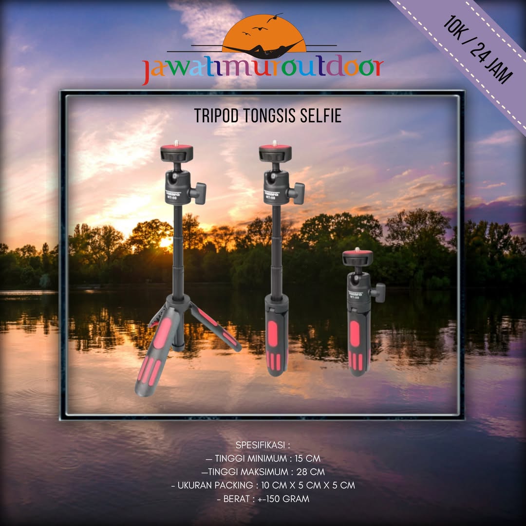 Sewa Tripod Tongsis Selfie Malang - Rental Alat Camping