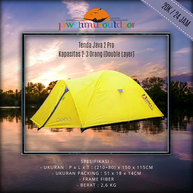 Sewa Tenda Dome Kapasitas 2-3 Orang di Malang - Harga Terjangkau dan Kualitas Terbaik