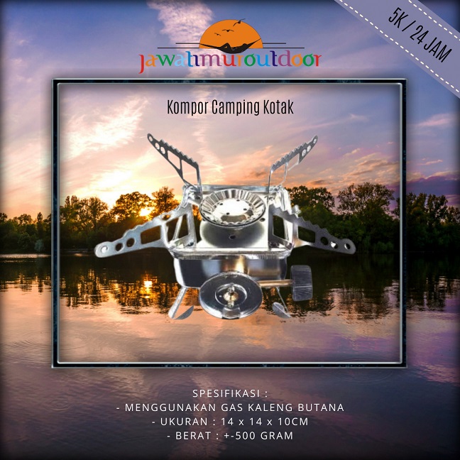 Sewa Kompor Camping Kotak di Malang - Hemat dan Praktis | Jawa Timur Outdoor
