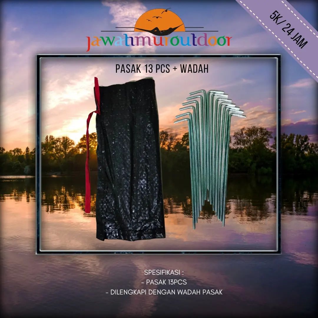 Sewa Pasak 13pcs + Wadah Berkualitas di Malang Jawa Timur Outdoor