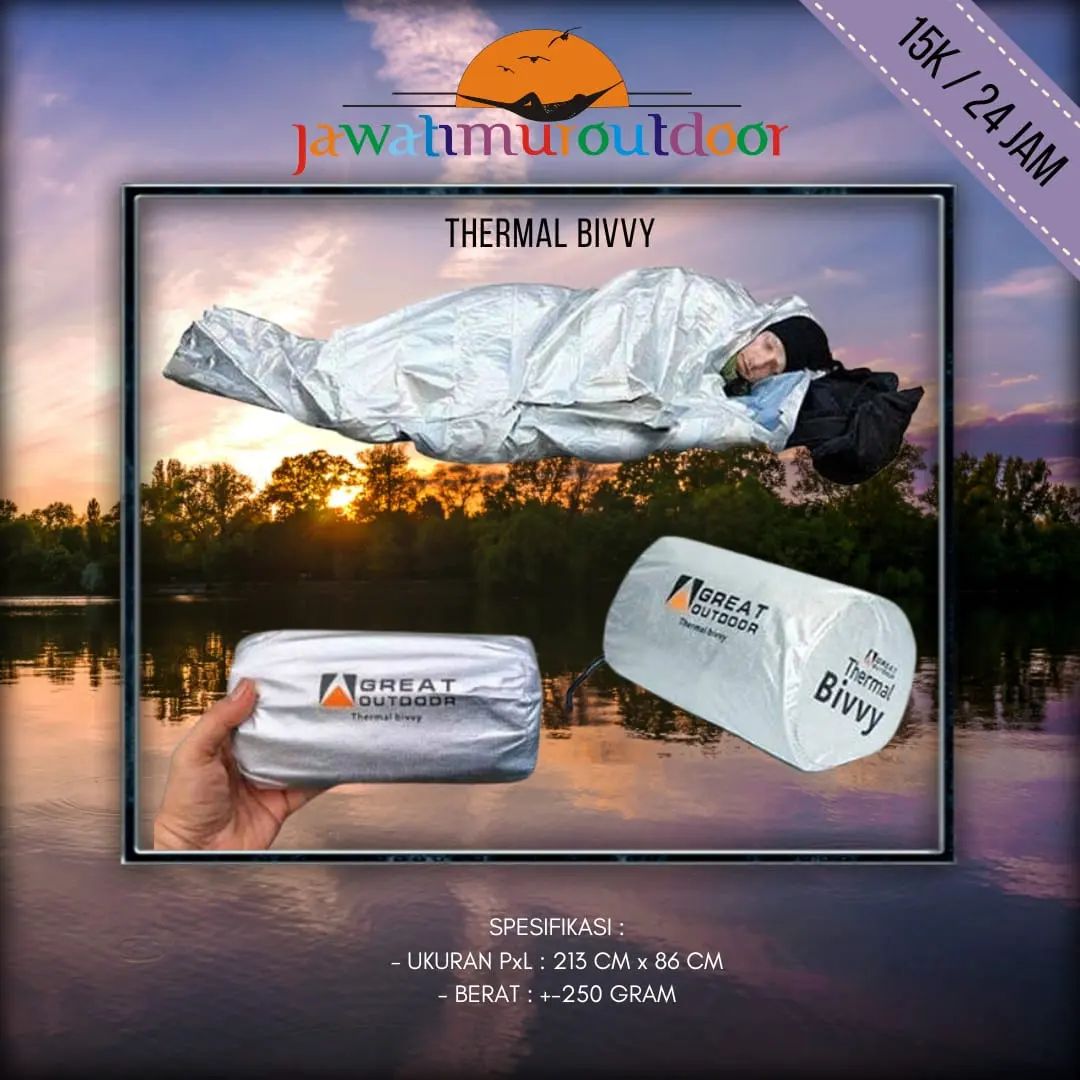 Sewa Thermal Bivvy Berkualitas di Malang Jawa Timur Outdoor