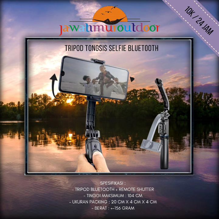 Sewa Tripod Tongsis Bluetooth Murah di Malang